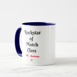Taza Rockstar de la clase de partidos