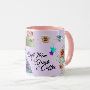 Taza Rococo Marie Antoinette Déjalos Tomar Café