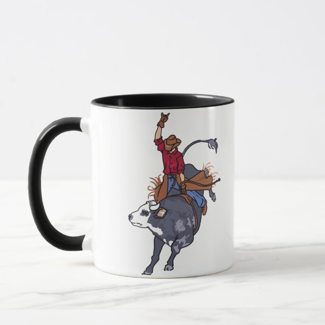 Taza Rodeo Bull Rider (Izquierda)