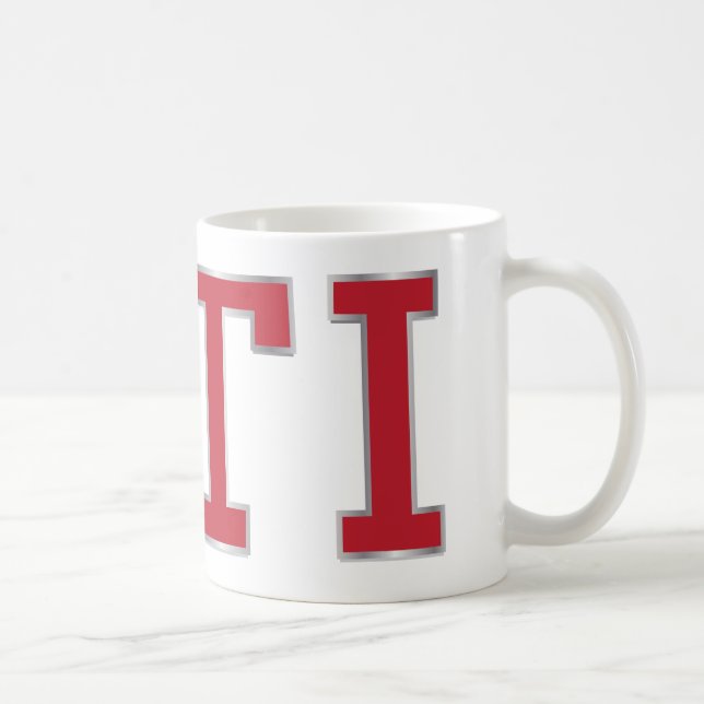 Taza roja de la insignia de VDUB GTI (Derecha)