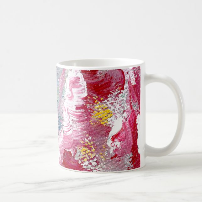 Taza roja E8 de la turbulencia (Derecha)