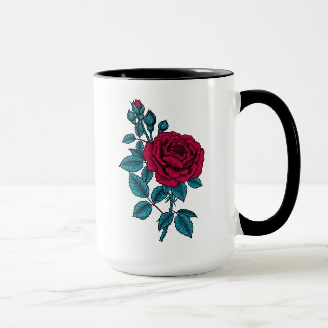 Taza Rojo (Derecha)