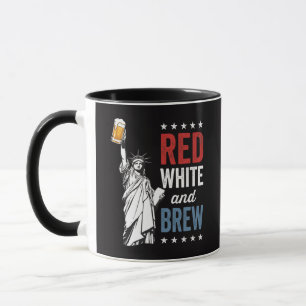 Taza Rojo Blanco y Cerveza 250 Aniversario