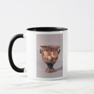 Taza Rojo-figura krater que representa los Amazonas y