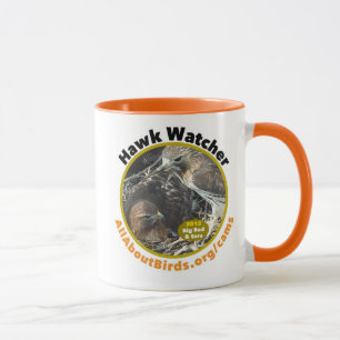 Taza Rojo grande y del "taza de la foto vigilante del