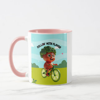 Taza Rollin de tomate' con tazón de sabor