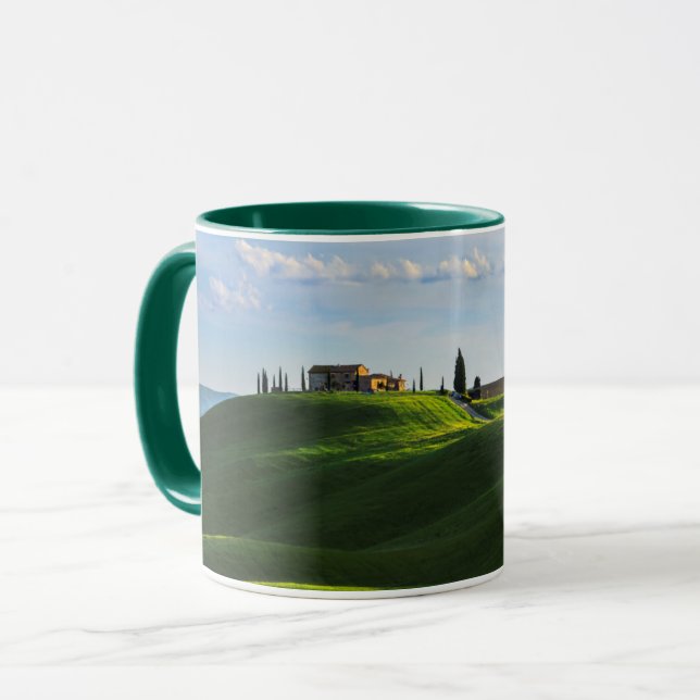 Taza Rolling Hill Cerca De Asciano, Toscana (Anverso izquierdo)