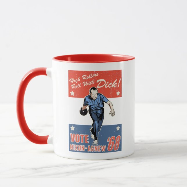 Taza Rollo con Nixon (Izquierda)
