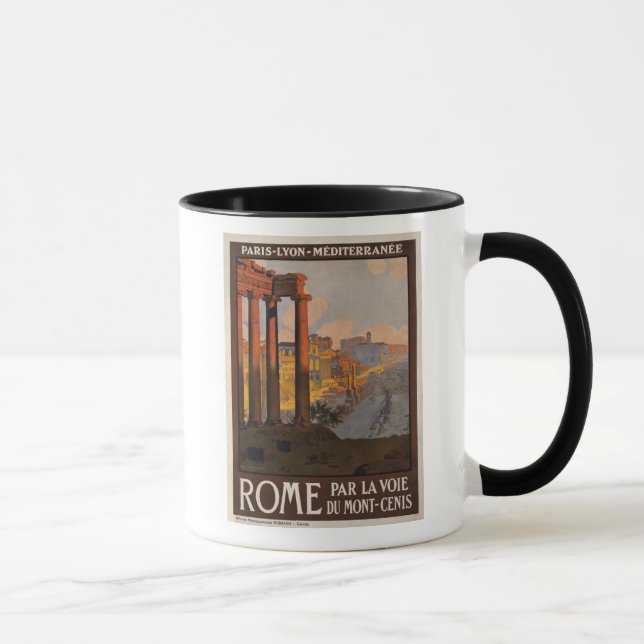 Taza Roma con el Mont-Cenis (Derecha)