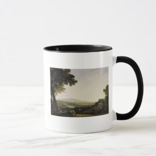 Taza Roma del chalet Madama (aceite en lona)