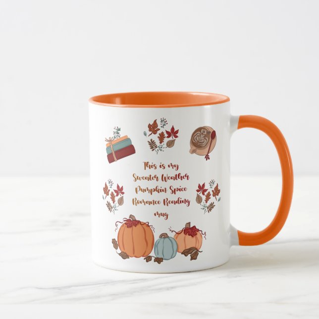 Taza Romance Reader Fall Mug (Derecha)
