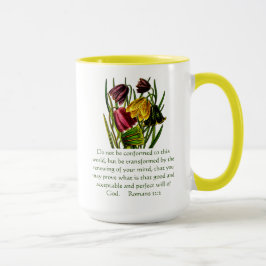 Taza Romano 12:2 No ser conformado Mug Combo, 15 oz