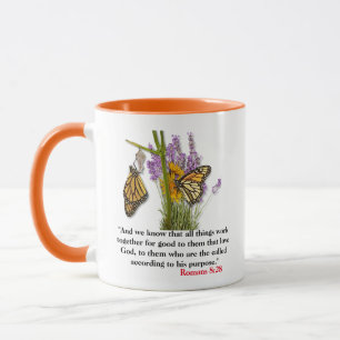 Taza Romanos 8:28 Todas Las Cosas Funcionan Juntos Para