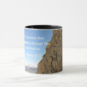 Taza Romanos 8:37 Somos más que conquistadores