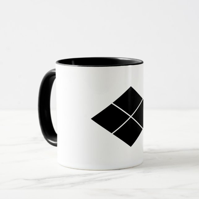 Taza rombo de Takeda (Anverso izquierdo)