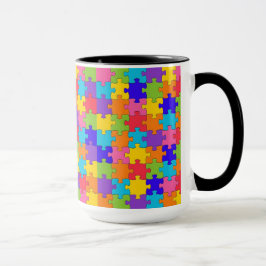 Taza Rompecabezas