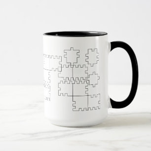 Taza Rompecabezas