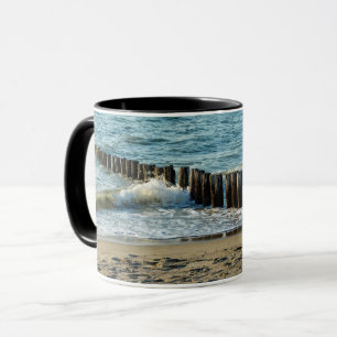 Taza Rompeolas de madera a Mar del norte