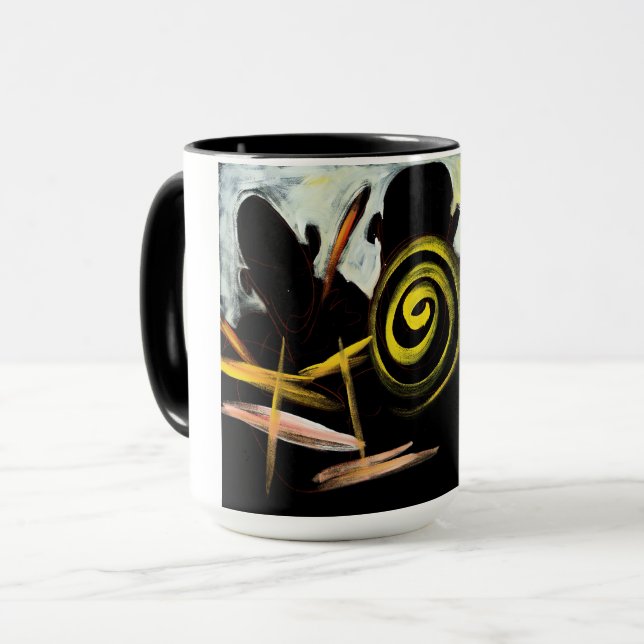 Taza Rompiendo barreras Jazzart (Anverso izquierdo)