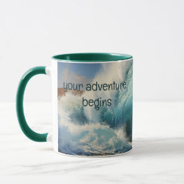 Taza Rompiendo Surf Tu Aventura Comienza