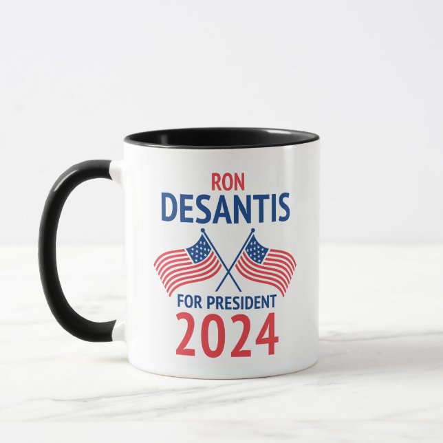 Taza Ron DeSantis Para Presidente 2024 (Izquierda)
