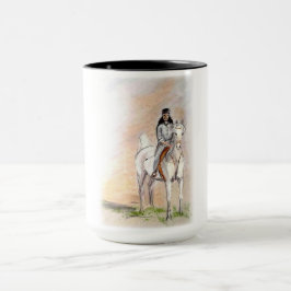 Taza Ron Hevener "Destino del Semental" 