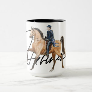 Taza Ron Hevener "Destino del Semental" Firma