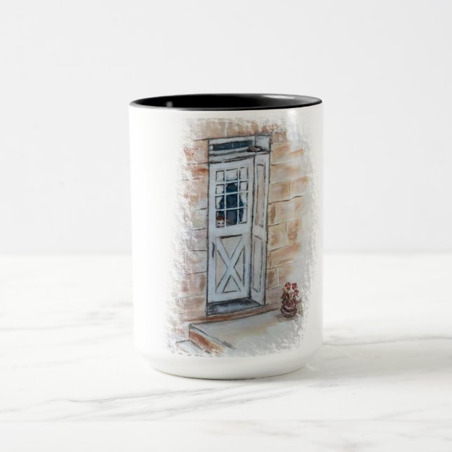 Taza Ron Hevener "La puerta cerrada" (Centro)