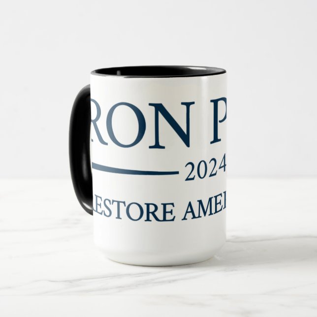 Taza Ron Paul 2024 Mug (Anverso izquierdo)
