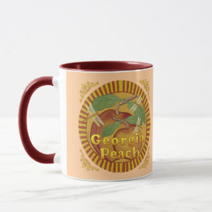 Taza Rondo de Melocotones de Georgia
