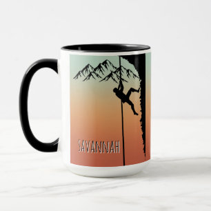 Taza Ropa de escalada en roca para montañeros personali
