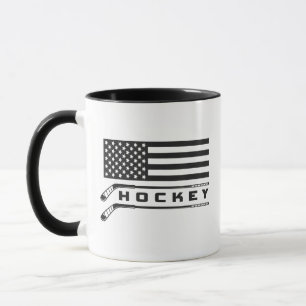 Taza Ropa de hockey con bandera estadounidense - Hockey