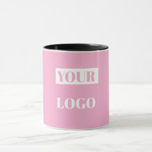 Taza Rosa - agrega tu logo