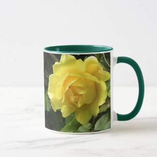Taza Rosa amarillo