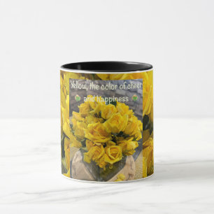 Taza Rosa amarillo Mug