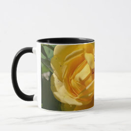 Taza Rosa amarillo Mug