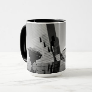 Taza Rosa blanca del recuerdo