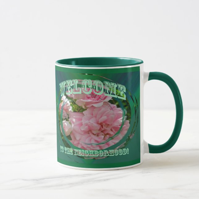 Taza Rosa de escalada: Bienvenidos al barrio de Mug (Derecha)