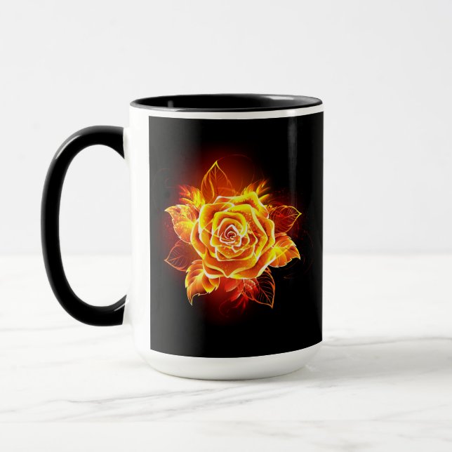 Taza Rosa de incendios en auge (Izquierda)