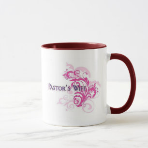 Taza Rosa de la esposa de los pastores