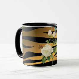 Taza Rosa de oro negro moderno de lujo Tigar