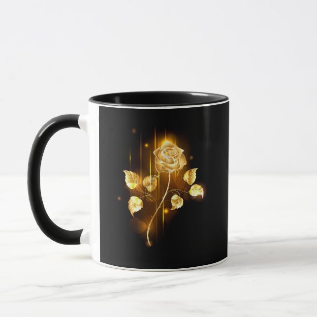 Taza Rosa de oro (rosa de oro) (Izquierda)