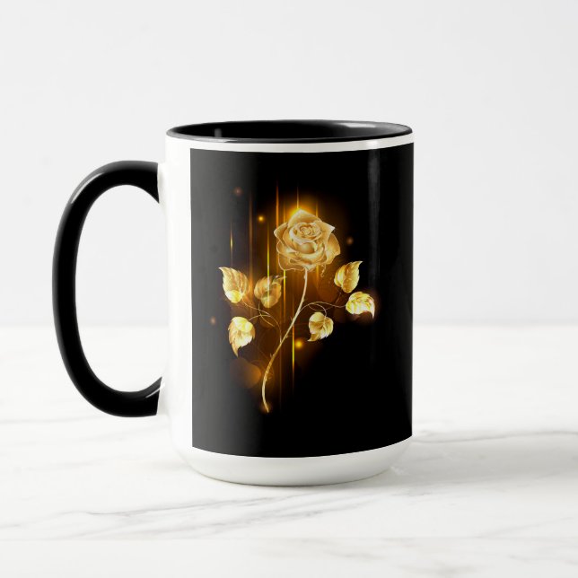 Taza Rosa de oro (rosa de oro) (Izquierda)