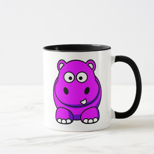 Taza Rosa del hipopótamo (Derecha)