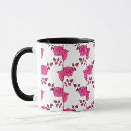 Taza Rosa en el Vine Classic Mug