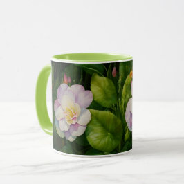 Taza Rosa Garden Floral Art Cup Mug