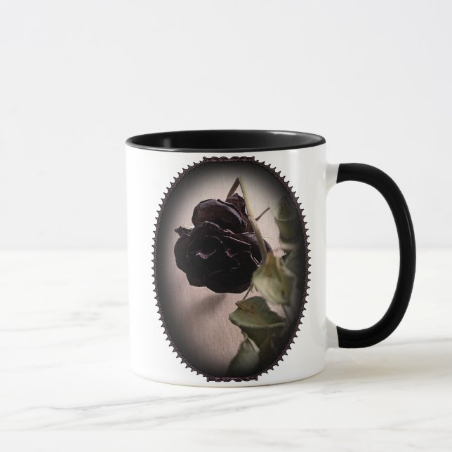 Taza Rosa gótico muerto (Derecha)