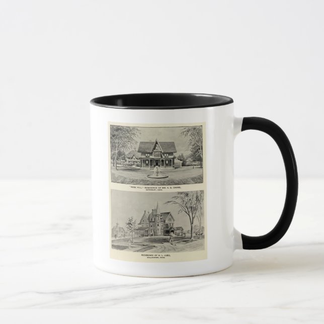 Taza Rosa Hill, residencia de Judd (Derecha)