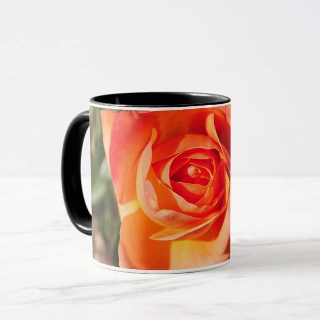 Taza Rosa Naranja (Anverso izquierdo)
