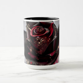 Taza Rosa negro de Punk de vapor